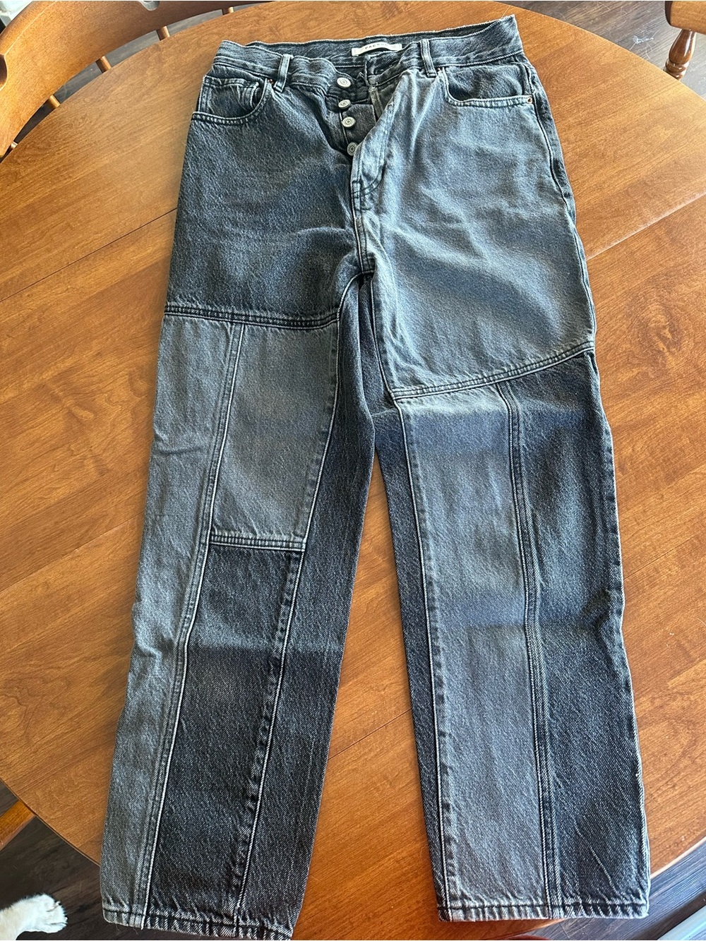 Pacsun Patch Work Jeans